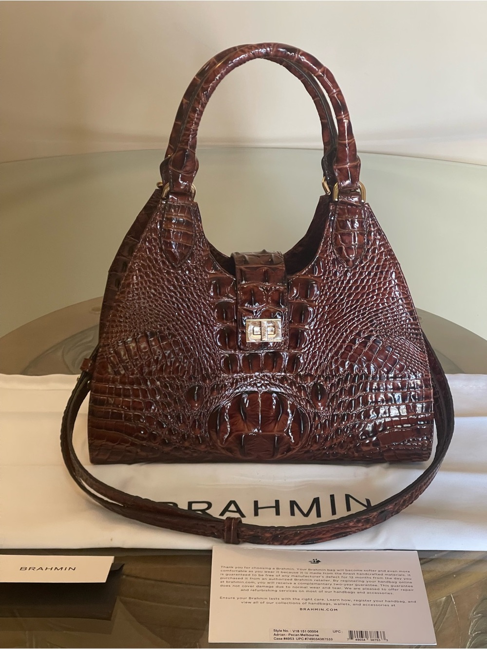 Brahmin Melbourne Adrian Satchel